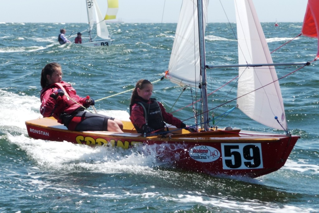 Sprint from the Royal Yacht Club of Victoria - pigen 2010/11 International Cadet National Championships © Chris Furey